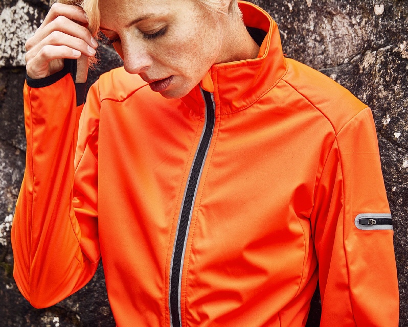 Bright Orange / Black